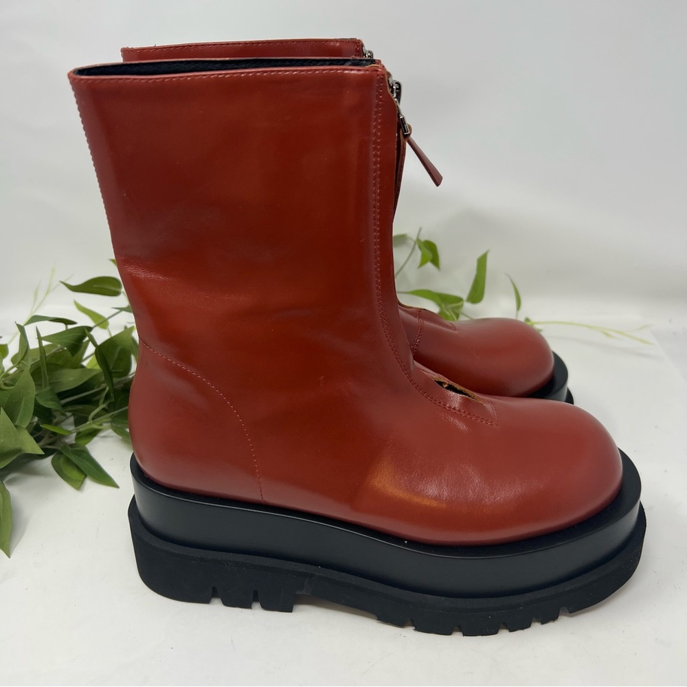 New Jeffrey Campbell Dozed Platform Chunky Boots Size 7 - Picture 4 of 8